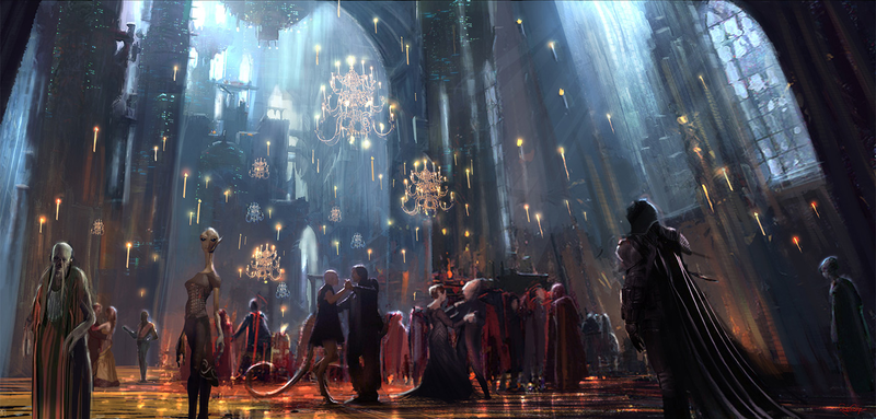 Illustration for article titled Estos conceptos de Jupiter Ascending son dignos de fondo de escritorio